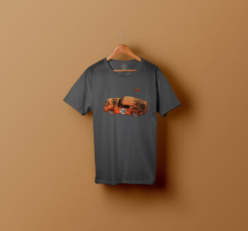 orange porsche 911-T